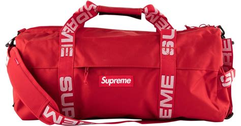 ss18 supreme duffle bag